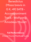 Benedictus (Missa brevis in G K. 49) SATB - Accompaniment Track - Wolfgang Amadeus Mozart