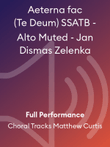 Aeterna fac (Te Deum) SSATB - Alto Muted - Jan Dismas Zelenka