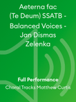 Aeterna fac (Te Deum) SSATB - Balanced Voices - Jan Dismas Zelenka