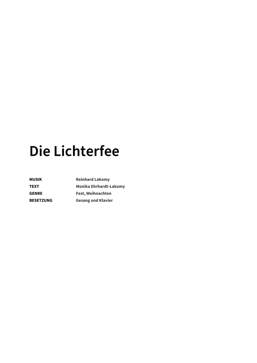 Die Lichterfee Voice - Digital Sheet Music page 2