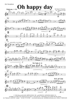 Oh Happy Day Alto Saxophone scores gallery preview page 5