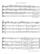 Meditation on ADORO DEVOTE String Quartet scores gallery preview page 4