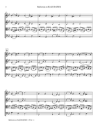 Meditation on BLAENHAFREN String Quartet scores gallery preview page 5