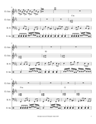 Muse Muse Muse - Score Only Small Ensemble scores gallery preview page 3