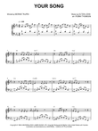 Your Song mini preview