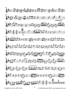 Bridge to Romance for String Quartet - Part 1 Violin 10501 String Quartet scores gallery preview page 6