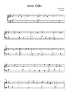 10 Easy Christmas Songs For Piano (Book 1) Easy Piano scores gallery preview page 3