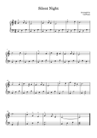 10 Easy Christmas Songs For Piano (Book 1) Easy Piano scores gallery preview page 5