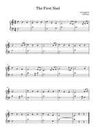 10 Easy Christmas Songs For Piano (Book 1) Easy Piano scores gallery preview page 6