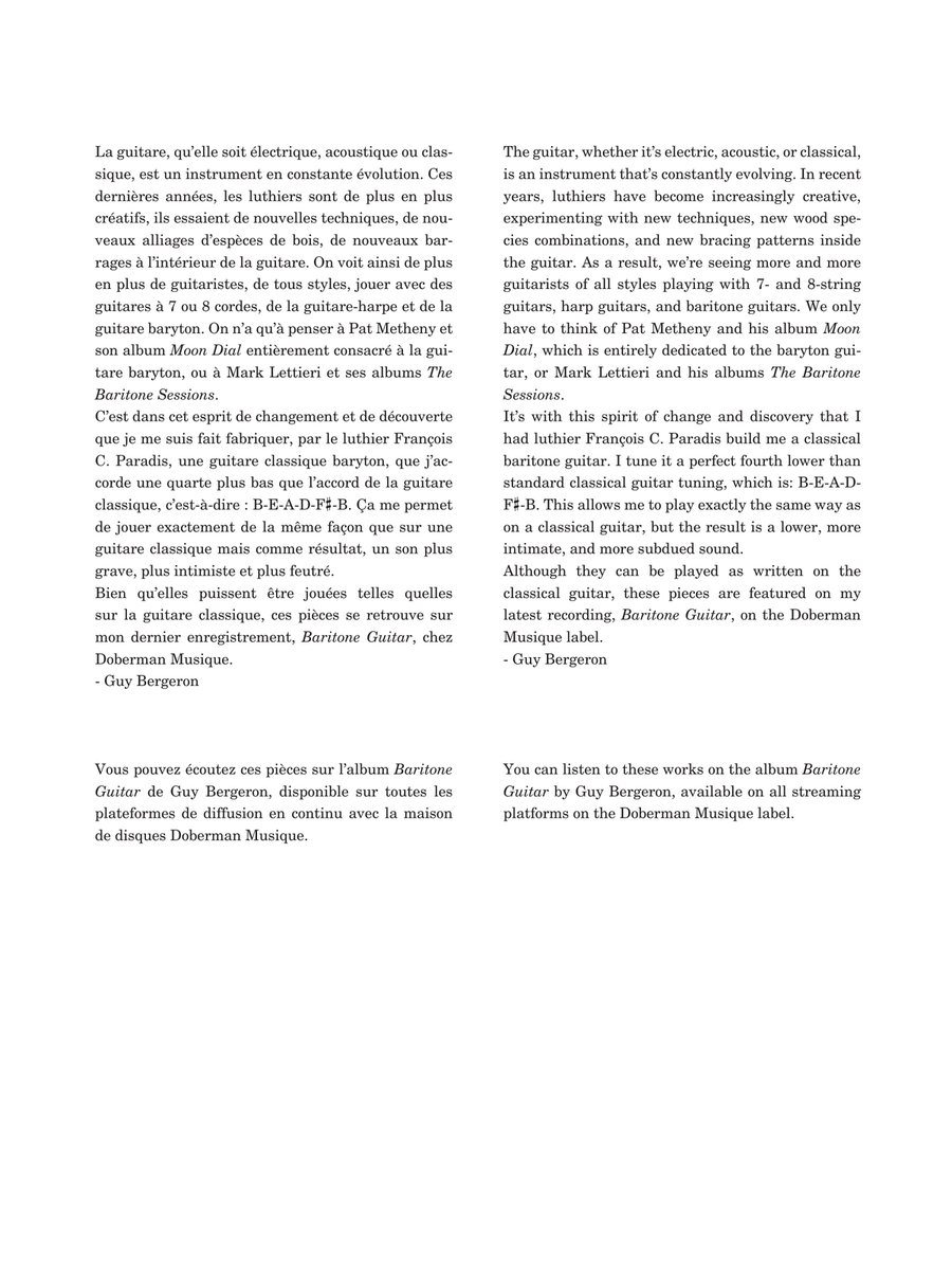 Solo Guitar Works, vol. 6 Classical Guitar - Digital Sheet Music page 3