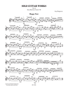 Solo Guitar Works, vol. 6 Classical Guitar scores gallery preview page 4