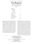Solo Guitar Works, vol. 6