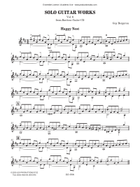 Solo Guitar Works, vol. 6 Classical Guitar scores gallery preview page 3