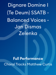 Dignare Domine I (Te Deum) SSATB - Balanced Voices - Jan Dismas Zelenka