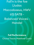 Fall'n is the foe (Judas Maccabaeus, HWV 63) SATB - Balanced Voices - Handel