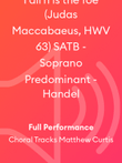 Fall'n is the foe (Judas Maccabaeus, HWV 63) SATB - Soprano Predominant - Handel