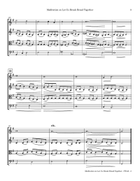 Let Us Break Bread Together String Quartet scores gallery preview page 4