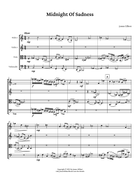 Midnight of Sadness String Quartet scores gallery preview page 4