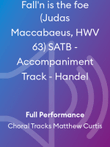 Fall'n is the foe (Judas Maccabaeus, HWV 63) SATB - Accompaniment Track - Handel