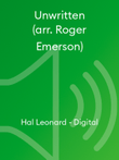 Unwritten (arr. Roger Emerson) (3-Part Mixed)