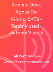 Domine Deus, Agnus Dei (Gloria) SATB - Tenor Muted - Antonio Vivaldi
