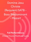 Domine Jesu Christe (Requiem) SATB - Bass Predominant - Mozart