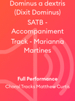 Dominus a dextris (Dixit Dominus) SATB - Accompaniment Track - Marianna Martines