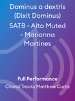 Dominus a dextris (Dixit Dominus) SATB - Alto Muted - Marianna Martines