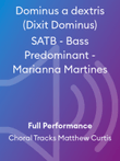 Dominus a dextris (Dixit Dominus) SATB - Bass Predominant - Marianna Martines