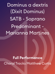 Dominus a dextris (Dixit Dominus) SATB - Soprano Predominant - Marianna Martines