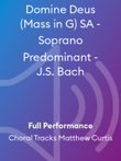 Domine Deus (Mass in G) SA - Soprano Predominant - J.S. Bach