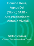 Domine Deus, Agnus Dei (Gloria) SATB - Alto Predominant - Antonio Vivaldi