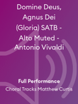 Domine Deus, Agnus Dei (Gloria) SATB - Alto Muted - Antonio Vivaldi