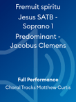 Fremuit spiritu Jesus SATB - Soprano 1 Predominant - Jacobus Clemens