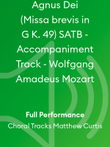 Agnus Dei (Missa brevis in G K. 49) SATB - Accompaniment Track - Wolfgang Amadeus Mozart