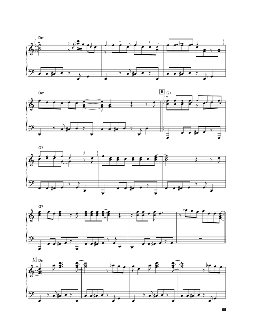 We'll Be Together by Sting Piano Solo - Digital Sheet Music page 2