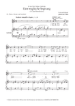 Eine englische Segnung (A Clare Benediction)