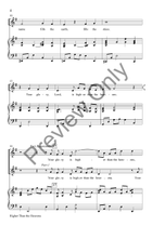 Higher Than the Heavens Unison Choir scores gallery preview page 3