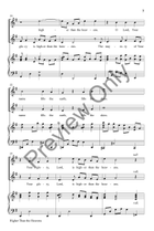 Higher Than the Heavens Unison Choir scores gallery preview page 4