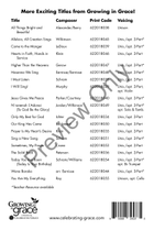Higher Than the Heavens Unison Choir scores gallery preview page 7