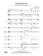 Our King Has Come Instruments (Digital) Handbell Choir scores gallery preview page 3