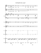 Our King Has Come Instruments (Digital) Handbell Choir scores gallery preview page 5