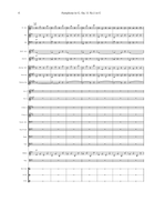 Symphony No. 1 in G/ J. Bologne- Concert Band Grade 5 Concert Band scores gallery preview page 6