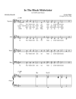 In The Bleak Midwinter - SATB choir