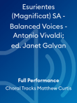 Esurientes (Magnificat) SA - Balanced Voices - Antonio Vivaldi; ed. Janet Galvan
