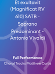 Et exultavit (Magnificat RV 610) SATB - Soprano Predominant - Antonio Vivaldi