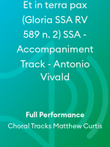 Et in terra pax (Gloria SSA RV 589 n. 2) SSA - Accompaniment Track - Antonio Vivald
