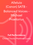 Alleluia (Canon) SATB - Balanced Voices - Michael Praetorius