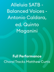 Alleluia SATB - Balanced Voices - Antonio Caldara, ed. Quinto Maganini