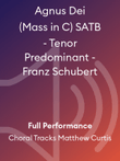 Agnus Dei (Mass in C) SATB - Tenor Predominant - Franz Schubert